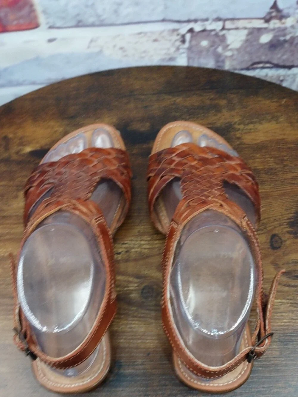 Maya Woven Leather Huarache Style Sandals